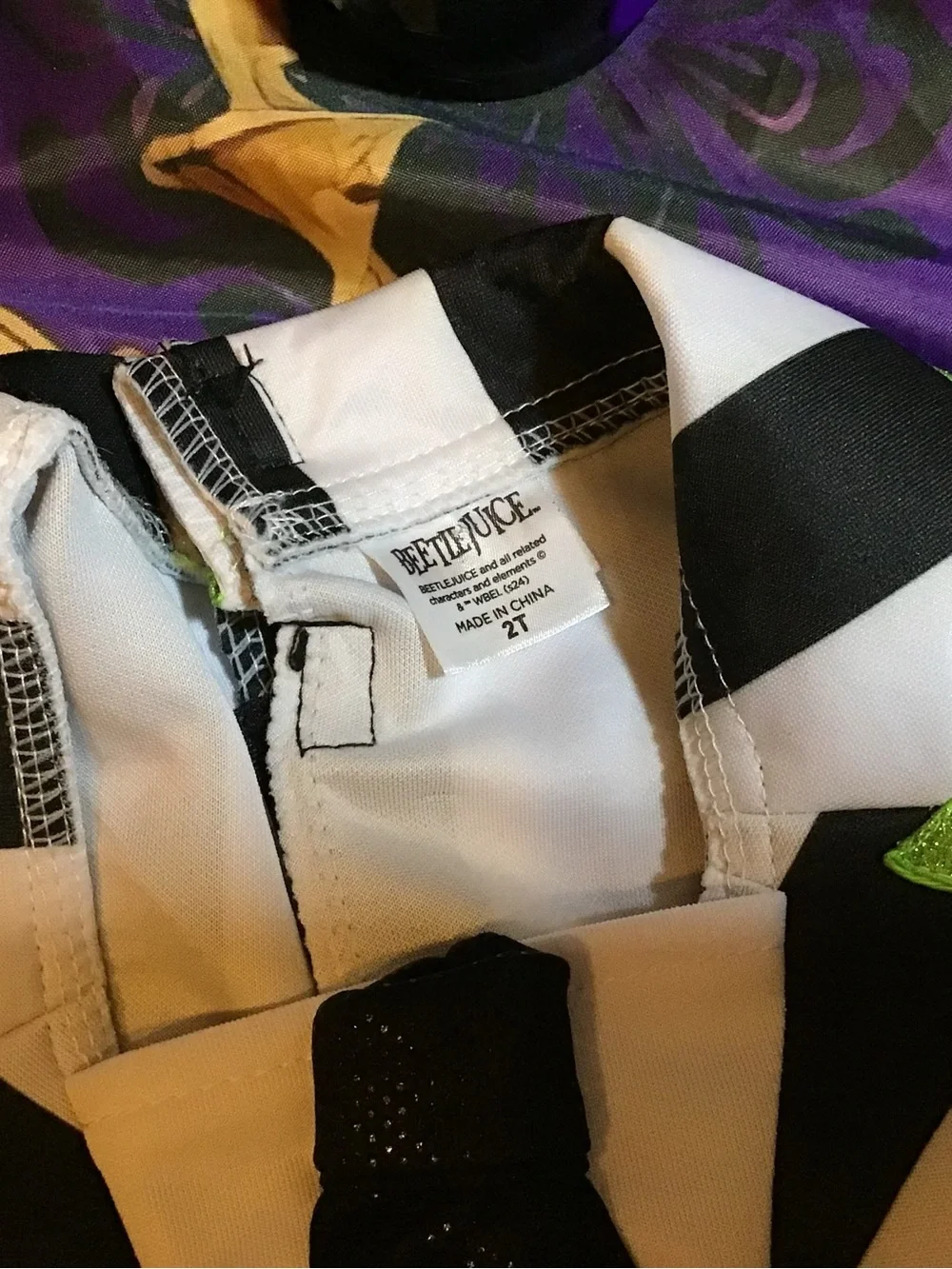 Beetlejuice toddler dress